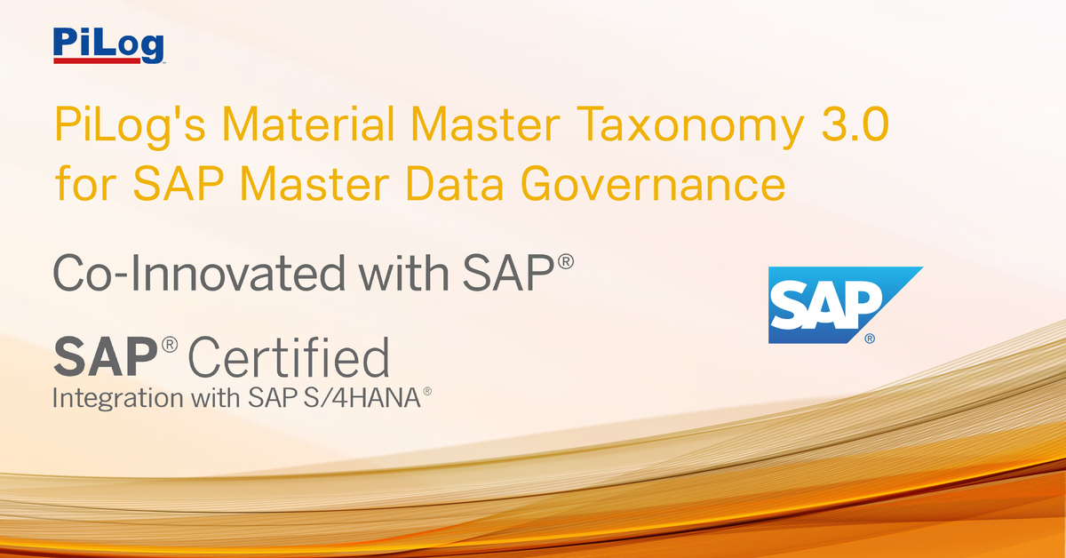 PiLog's Material Master Taxonomy 3.0 for SAP Master Data Governance