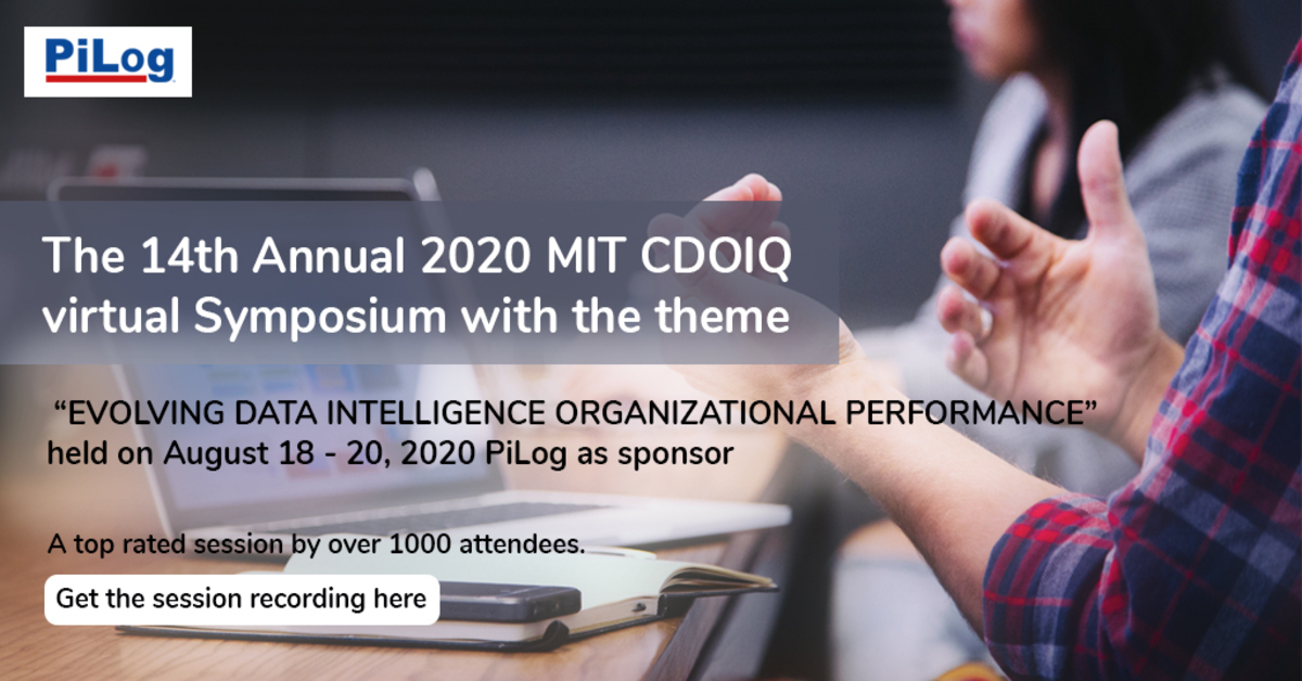 Pilog Group 2020 MIT CDOIQ Symposium Sponsorship to Virtual